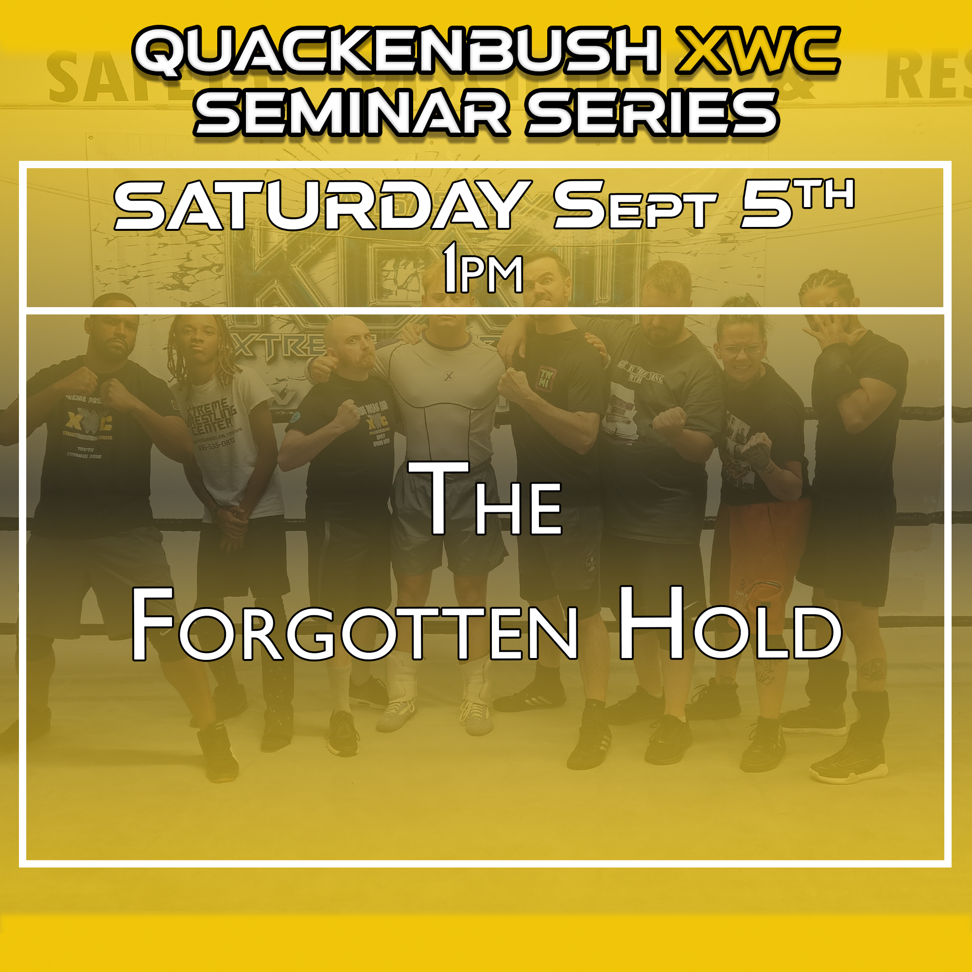 The Forgotten Hold (Saturday Sept 5th @1:00PM)